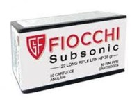 Fiocchi 22 Sub sonic brick of 500
