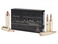 Hornady 300 Blackout 208gr A-Max Subsonic Black Ammunition Box of 20